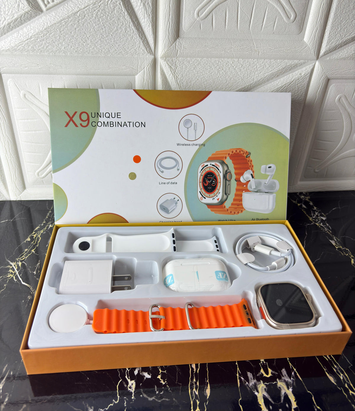 COMBO RELOJ Y AURICULARES X9 ULTRA