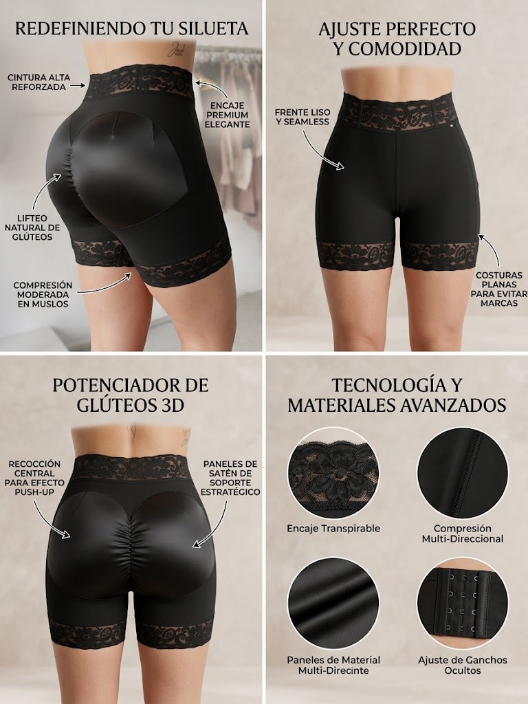 FAJA SHORT LEVANTA COLA SITI