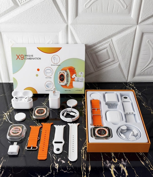 COMBO RELOJ Y AURICULARES X9 ULTRA