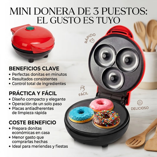 MINI DONERA 3 PUESTOS